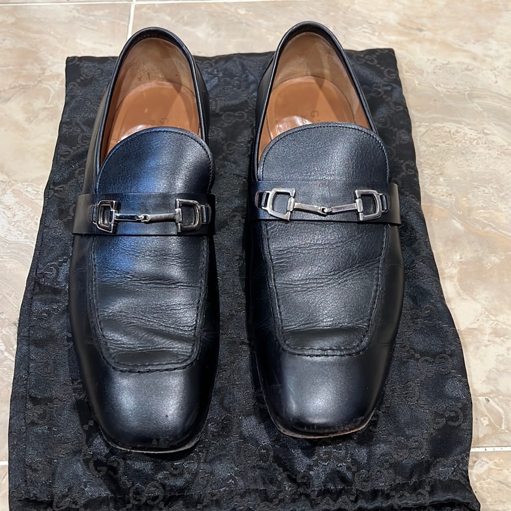 Authentic Gucci Shoes - Mens Size 10.5 Black